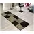 Imagem do Tapete Passadeira Sislle 066x180 Tipo sisal Antiderrapante ps32 preto e palha