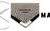 Imagem do Tapete Passadeira Sislle 066x230 Tipo sisal Antiderrapante ps32 preto e palha