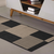 Tapete Passadeira Sislle 066x230 Tipo sisal Antiderrapante ps32 preto e palha - loja online