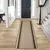 Tapete Passadeira Sislle 066x180 Tipo sisal Antiderrapante ps35 palha e marrom - comprar online