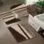Tapete banheiro Kit com 3 pçs Jolitex Diagonal MR