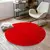 Tapete sala quarto Apolo redondo 150 vermelho na internet