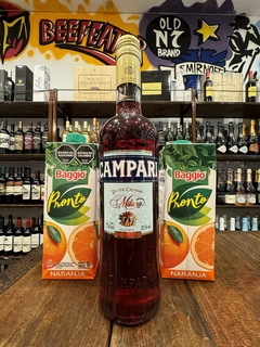 Campari 750ml mas 2 Baggios - comprar online