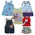 Imagem do kit 5 pçs Roupas Para Meninas Bebê