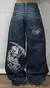 baggy jeans "skull" - loja online