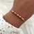 Pulsera con bolitas facetadas AD