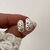 Aros Mini gotas caladas Plata 925