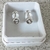 Aros abridores susanos cristal plata 925