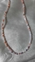 Collar mostacillas tonos pastel cierre en AQ