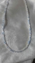 Collar mostacillas tonos celeste pastel con cierre en AQ