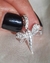 Charms libélula con cubic en plata 925
