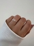 Anillo corazones entrelazados en Plata 925