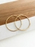Argollas diámetro 4 cm, finas en AD