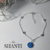 Pulsera ojo protector y cuatro bolitas en plata 925