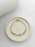 Pulsera cola de rata con con frase amistad en AQ
