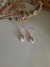 Aros corazones colgantes con cierre brisura en Plata 925 - comprar online