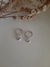 Argollitas con bolitas 8mm y colgante ojito, cierre bisagra en plata 925