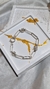 Pulsera eslabon con nudo, cierre marinero en Plata 925