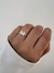 Anillo mariposa con Cubic en Plata 925