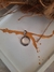 Dije con nácar borde labrado en Plata 925