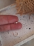 Mini argollitas lisas 6mm cierre bisagras en Plata 925