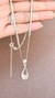 Conjunto cadena y dije en Plata 925