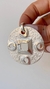 Dije con detalles calados en Plata 925