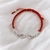 Pulsera Hilo y Plata con Infinito