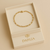 Pulseira Large Paperclip LIA banhado a ouro 18K na internet