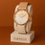 Relógio Analógico Minimalista Duo Branco e rosê Gold - comprar online