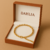 Pulseira Elo Trançados em aço inoxodavel antialegico banhado a OURO 18K - comprar online