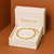 Pulseira MIni Paperclip MIA banhado a ouro 18K - comprar online