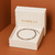 Pulseira MIni Paperclip MIA banhado a prata 925 - comprar online