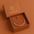 Pulseira banhada a prata 925 - trabalhada em strass rosa com ajuste regulável - comprar online