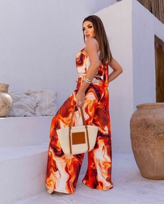 Macacão estampado - comprar online