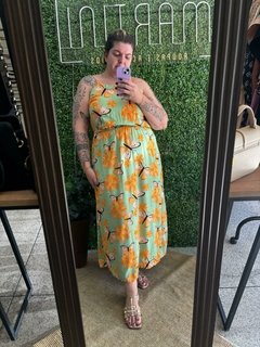 Vestido Estampado Flora na internet