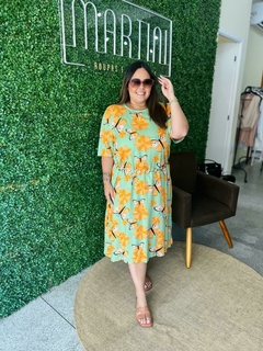 Vestido Camila Midi Estampado