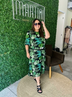 Vestido Camila Midi Estampado - comprar online