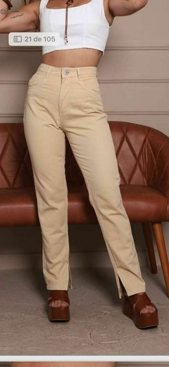 Calça MOM - BEGE - comprar online