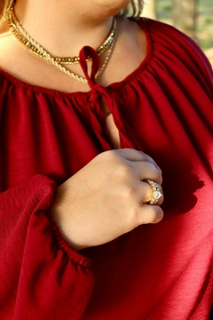 Blusa ciganinha
