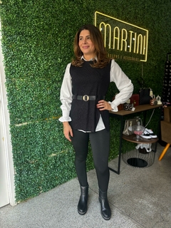 Trijunto - camisa+colete+cinto - comprar online