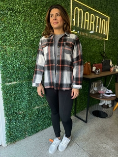 Camisa xadrez flanelada