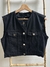 Chaleco Denim Negro
