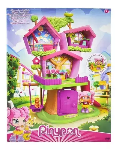 Pinypon Casa Del Arbol Accesorios Figura Mascotas