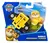 Figura Paw Patrol + Vehiculo Hoverboard Spin Master Oficial Rubble