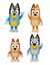 Bluey Pack Con4 Figuras Articuladas - comprar online