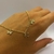 Pulseira Infantil Borboletas Lisas Dourado