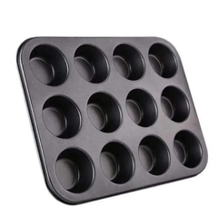 Forma Cupcakes Muffin Antiaderente 12 Cavidades 35x26Cm - comprar online