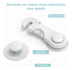 Proteção Trava Gaveta Armário Segurança Protetor Proteção Bebe na internet