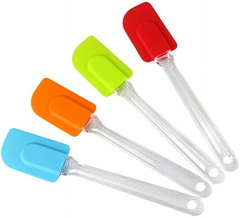 Espátulas de Silicone Resistente ao Calor Raspador de Borracha - Laranjado na internet